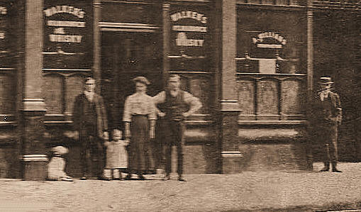 The Globe circa 1911 (the couple with a child between them are my paternal grandparents)