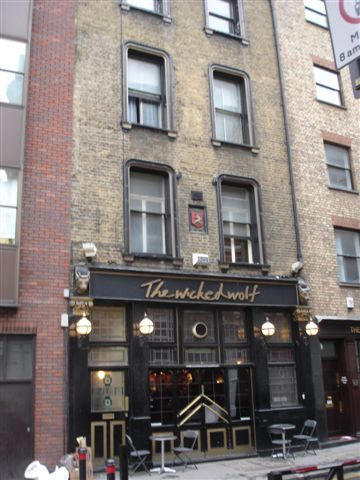 THe Wicked Wolf, 105 Charterhouse Street, EC1 - in May 2007