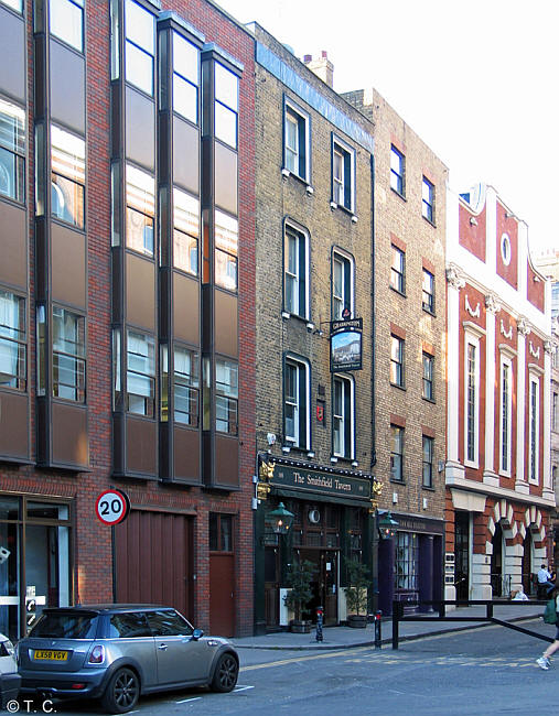 The Smithfield Tavern, 105 Charterhouse Street, EC1 - in June 2013