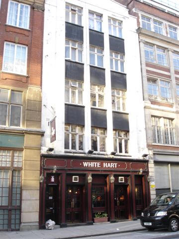 White Hart, 7 Giltspur Street, West Smithfield - in February, 2007