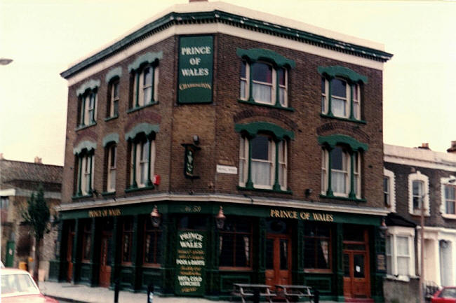 Prince of Wales, 59 Kynaston Road, N16 - in 1988