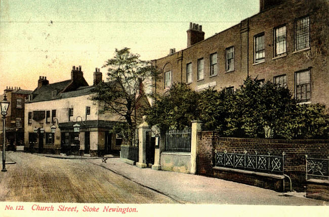 Red Lion, 132 Church Street rebuilt in 194 due to street widening
