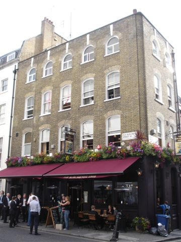 Burlington Arms, 21 Old Burlington Street, W1 - in July 2007