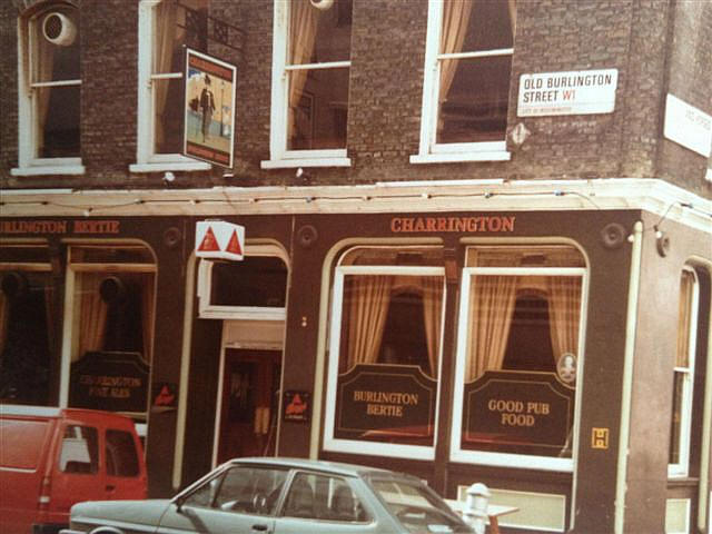 Burlington Bertie, Old Burlingtoon Street - circa 1970s