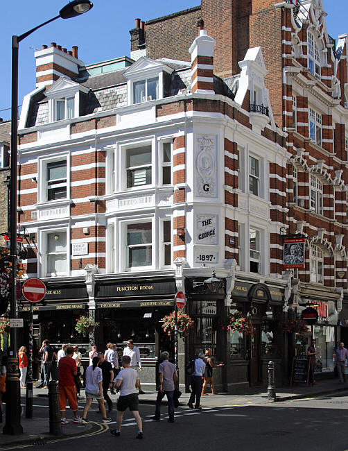 George, 1 D'Arblay Street, London,W1F 8DG - in August 2016