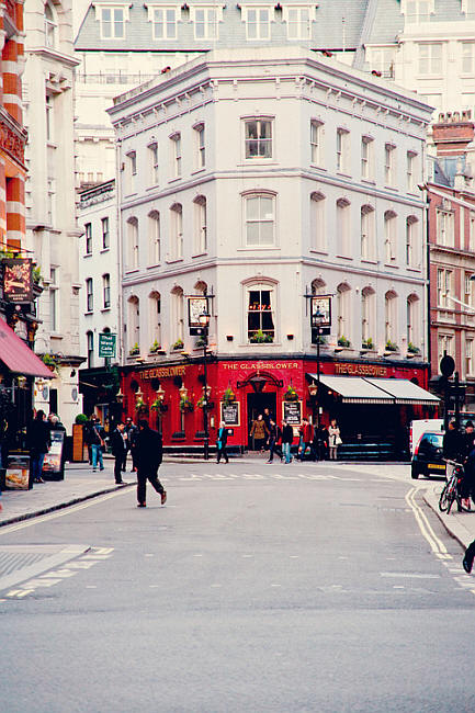 Glassblower, 40-42 Glasshouse Street, Piccadilly - in April 2014