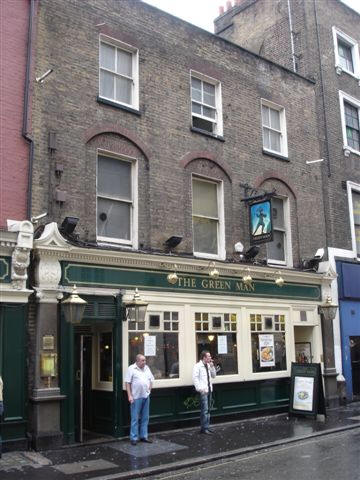 Green Man, 57-58a Berwick Street, W1 - in August 2007