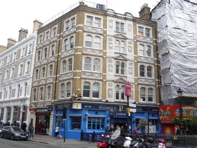 Marlborough Head, 37-38 Great Marlborough Street, W1 - in April 2008