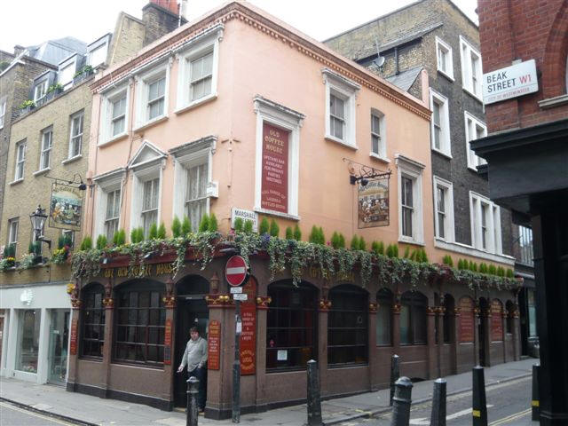 (Old) Coffee House, 49 Beak Street, W1 - in April 2008