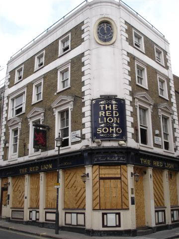 Red Lion, 20 Great Windmill Street, SW1 - in June 2007