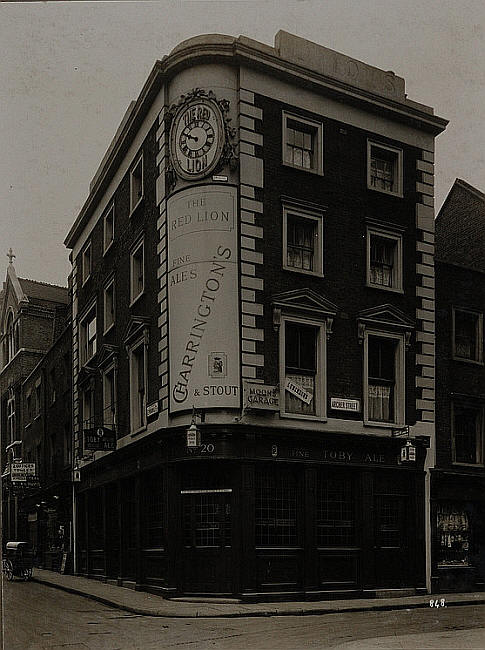 Red Lion, 20 Great Windmill Street, SW1