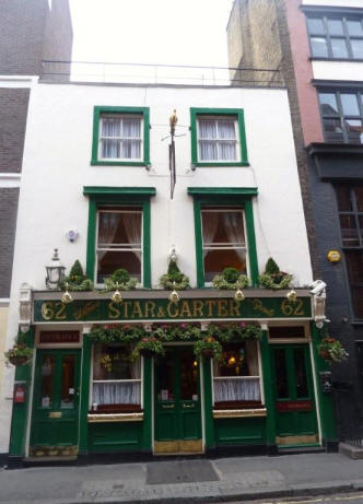 Star & Garter, 62 Poland Street, W1 - in November 2009