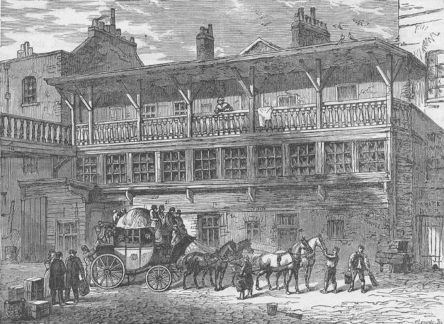 White Bear, Piccadilly - circa 1880