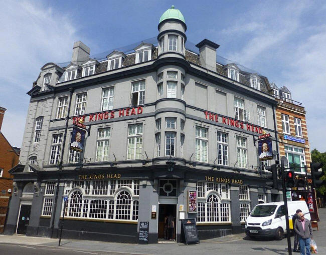 Kings Head, 214 High Street, Acton - in May 2014