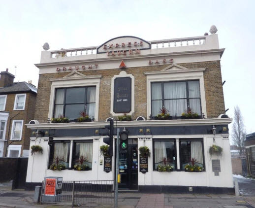Express Tavern, 56 Kew Bridge Road, Brentford - in January 2010