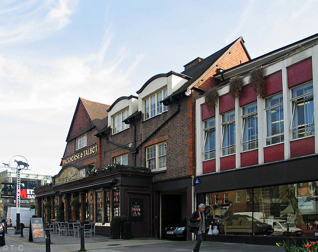 Pack Horse & Talbot, 145 Chiswick High Road, Chiswick W4 - in March 2014