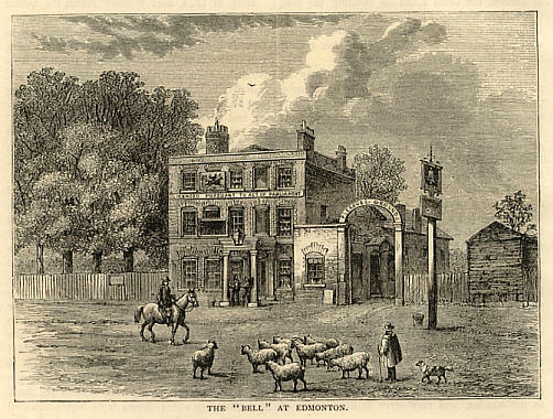 The Bell, at Edmonton - circa 1883