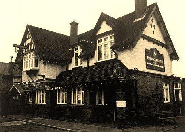 Locomotive, Bedfont Lane, Feltham - now demolished