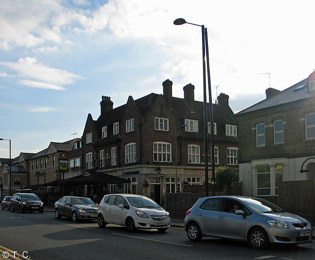 Moss Hall Tavern, 283 Ballards Lane, N12 - in June 2015