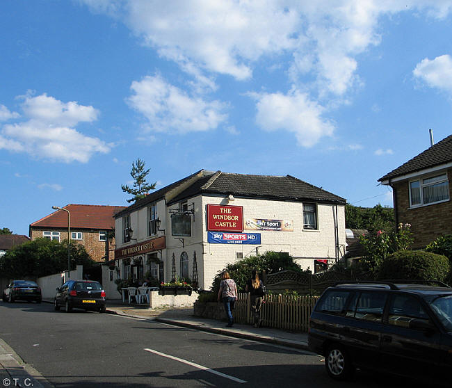 Windsor Castle, The Walks, Church Lane N2 - in July 2014
