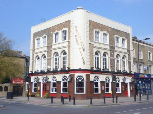 Brownswood Park Tavern, 271 Green Lanes, N4 - in April 2010