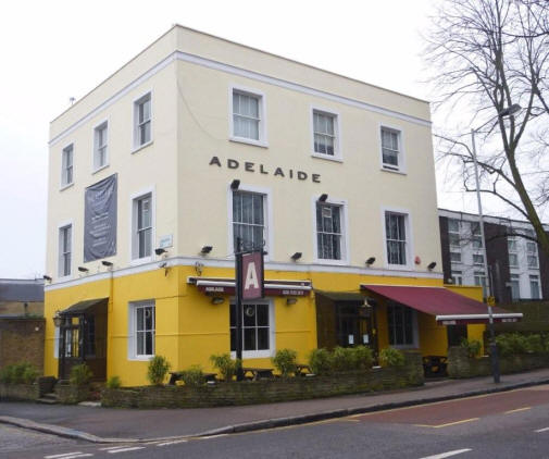 Eton Tavern, 143 Adelaide Road, Hampstead - in January 2010