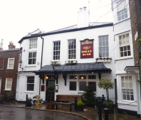 Holly Bush, Holly Mount - in January 2010