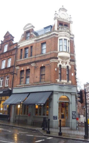 Three Horseshoes, 28 Heath Street, Hampstead - in January 2010