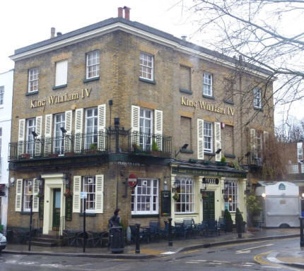 King William IV, 77 High Street - in January 2010