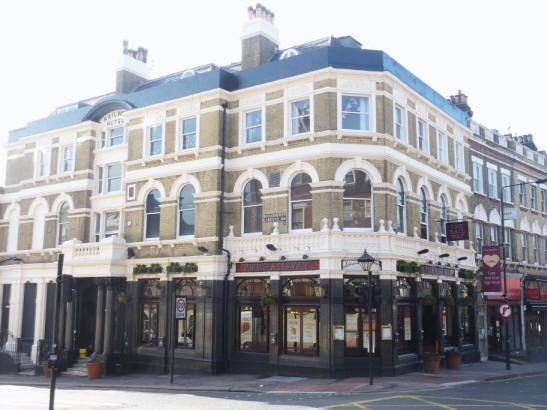 Railway Hotel, 100 West End Lane NW6 - in April 2010