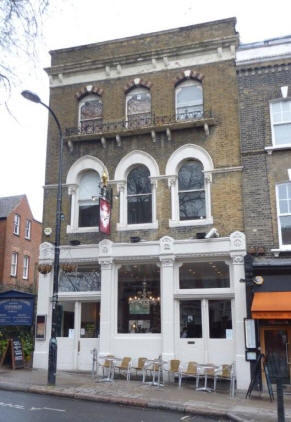 Rosslyn Arms, 48 Rosslyn Hill, Hampstead - in January 2010