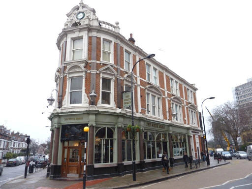 White Horse, 154 Fleet Road, Hampstead - in January 2010