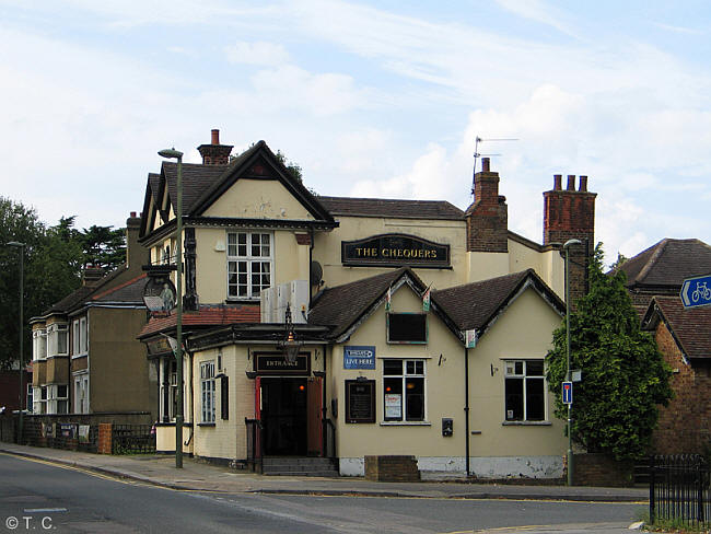Chequers, 20 Church End NW4 - in July 2014