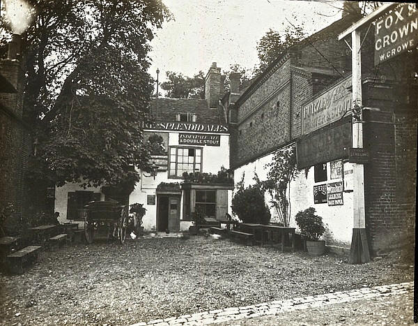 Fox and Crown, Highgate - landlord W Crowe