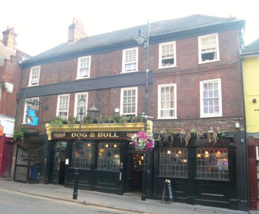 Dog & Bull, 24 Surrey Street, Croydon - in July 2009