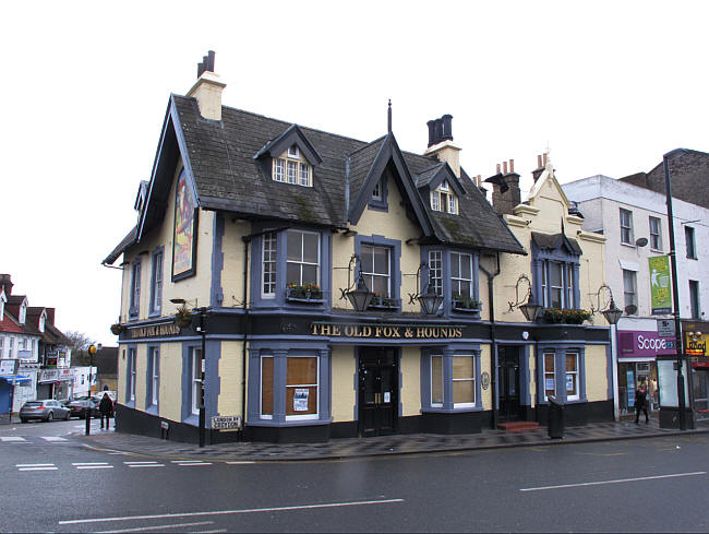 Old Fox & Hounds, 1 London Road, Croydon, Surrey - in 2018