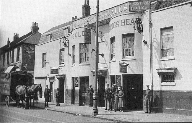 Kings head, High Street, Merton - circa 1920