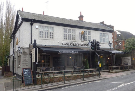 Lass of Richmond Hill, 8 Queens Road, Richmond - in January 2011