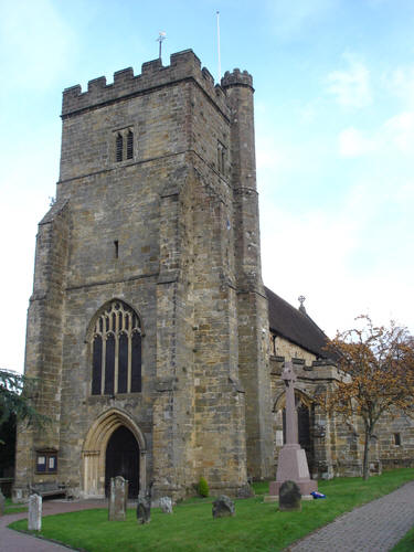 St Mary The Virgin Parish Church in Battle - in November 2007