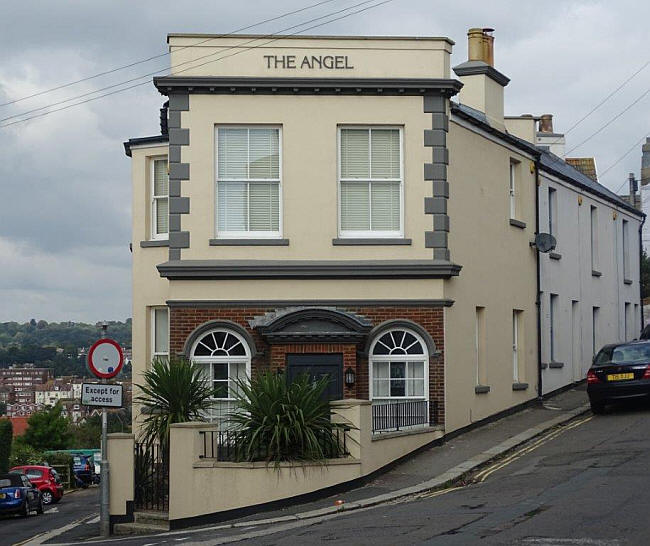 Angel, 1 St Mary’s Terrace / Plynlimmon Road, Hastings - in September 2016